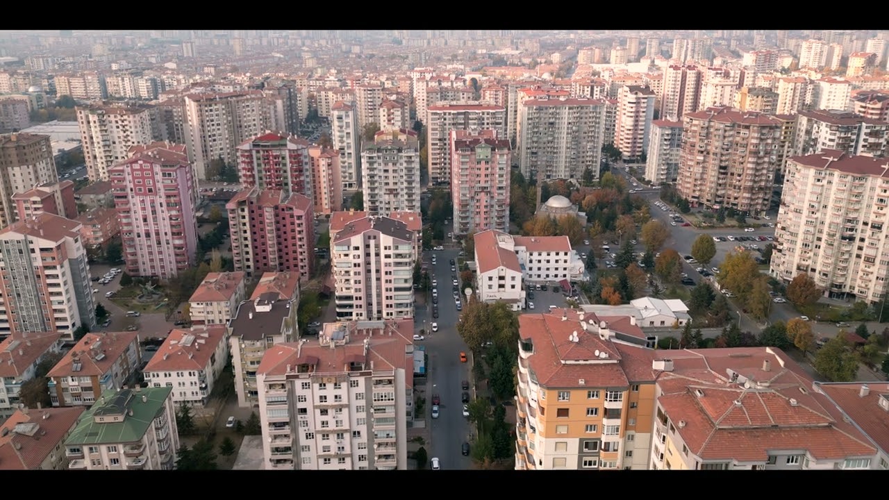 Lokasyon Çekimi Keşif Uçuşu - KAYSERİ - Alparslan - Kayseri Park - Melikgazi Hastanesi Bölgesi - DJI