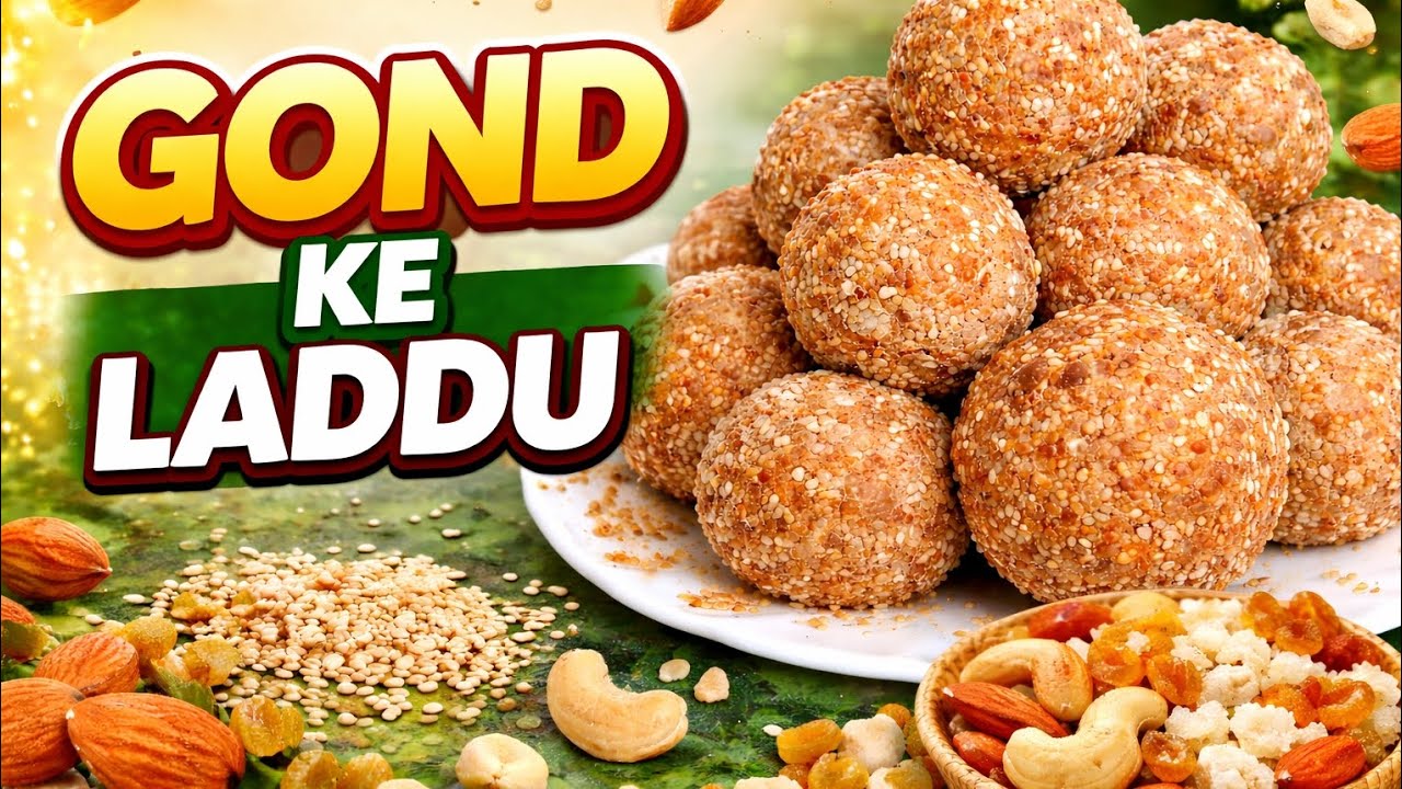 Winter special Gond ke Laddu ..😌.   #youtube #food #cooking #recipe #viralrecipe 