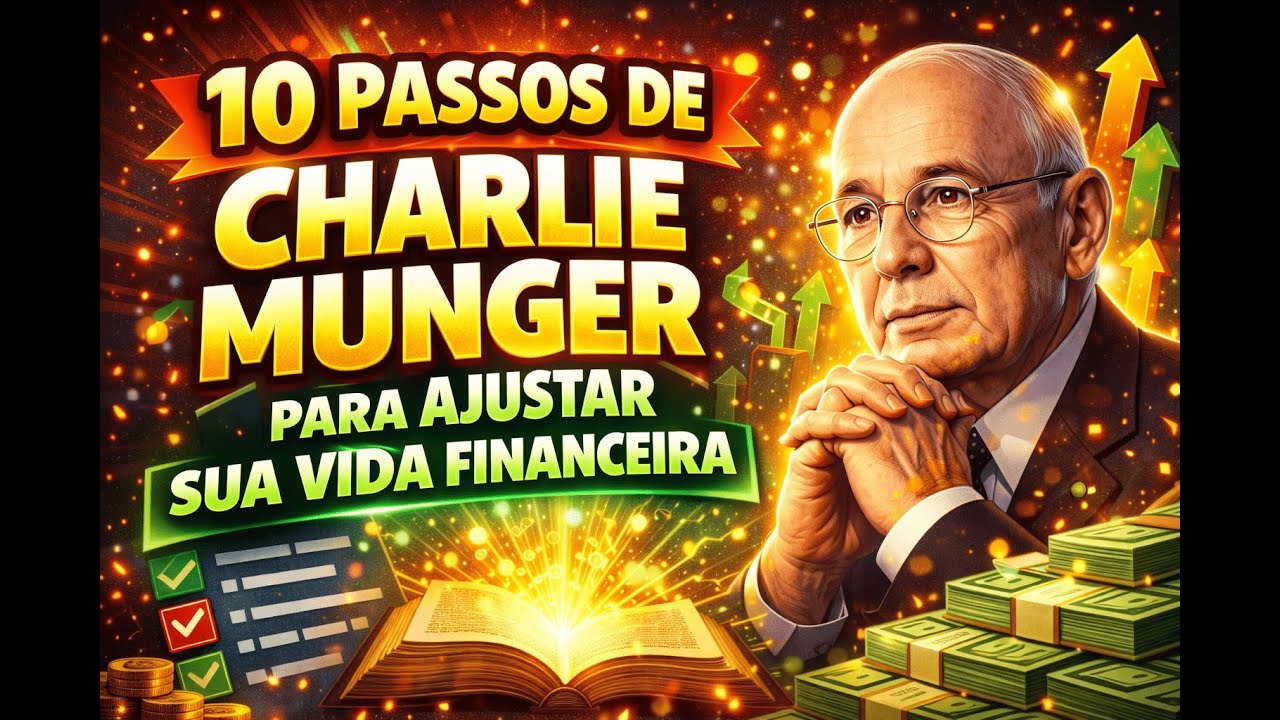 10 Passos de Charlie Munger Para Ajustar Sua Vida Financeira