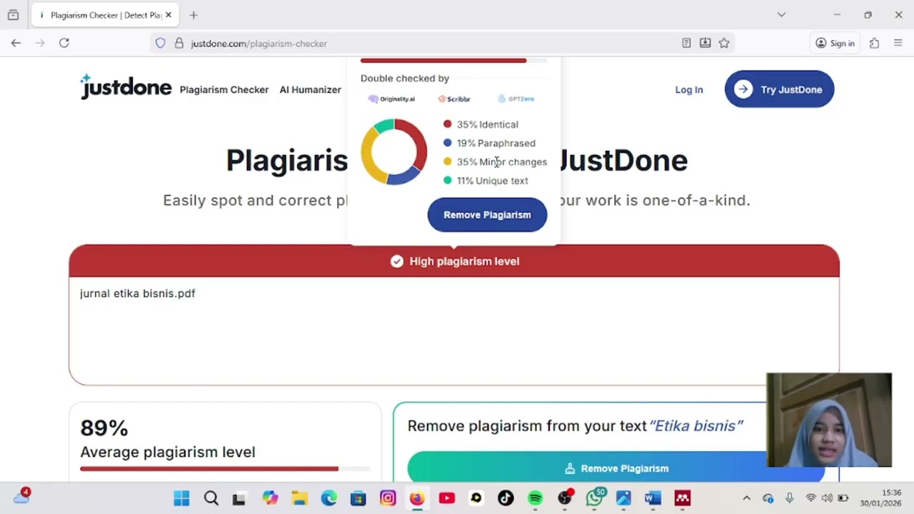 TUGAS APLIKOM NAYLAH SALSABILAH (CEK PLAGIARISME & MENDELEY)
