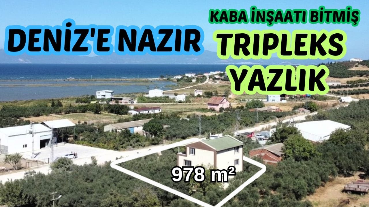 282) DENİZ'E NAZIR YAZLIK / 978 M²