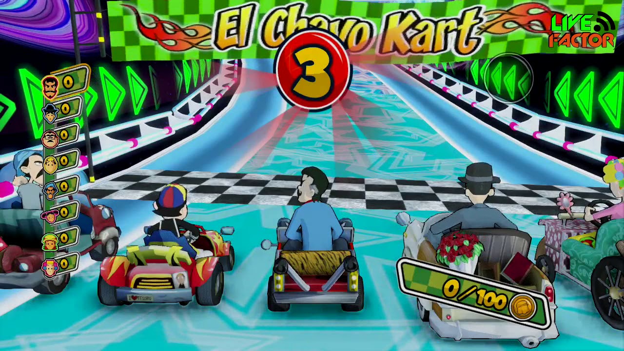 Gameplay - El Chavo Kart - Copa Rufino Malacara - #GamePlay