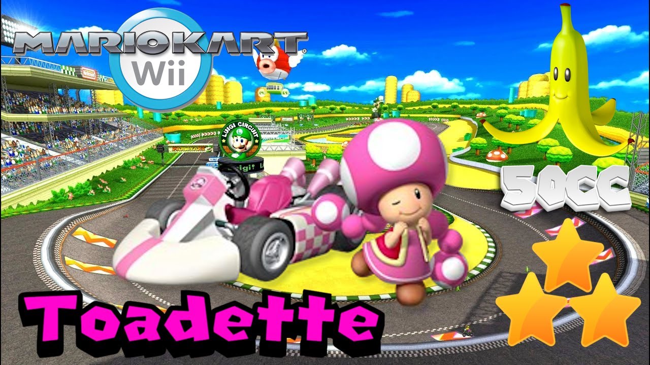 Mario Kart Wii Banana Cup 50cc (3 Star Rank)