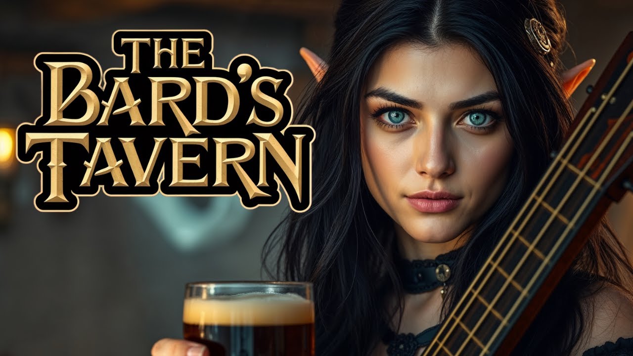 A Night in the Tavern | POV Intro | Relaxing Fantasy Ambience | 432 Hz Instrumental