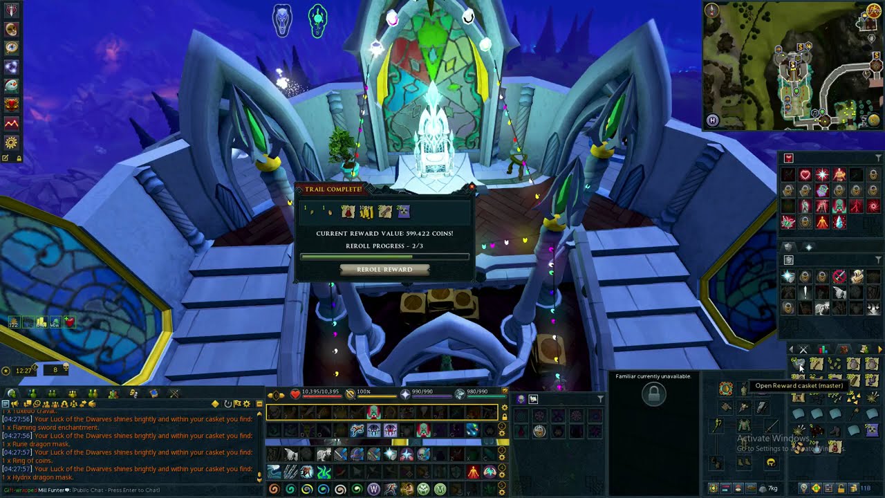 The Hunt for my FIRST Partyhat! 100 Master Caskets Opened | Ep.9