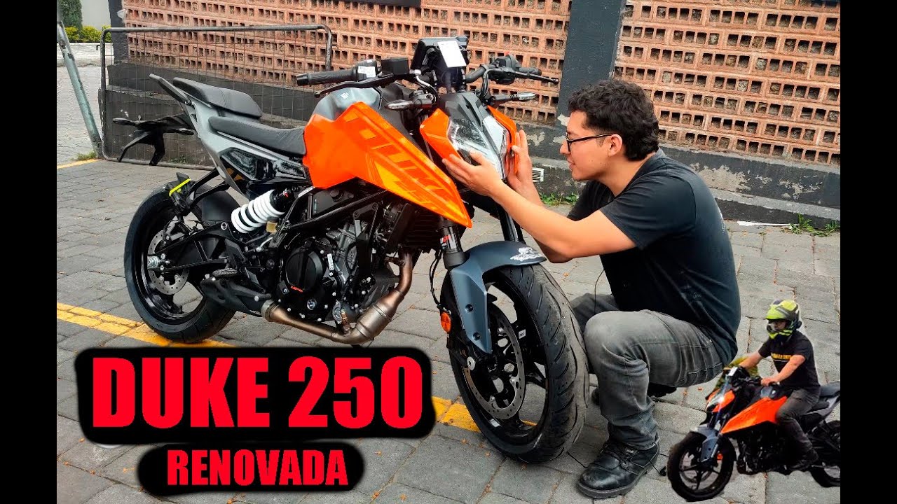 KTM DUKE 250 (2024) Sonido - Altura - Características