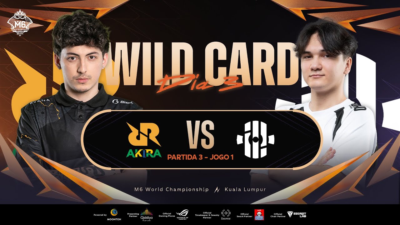 M6 Wild Card | Dia 3 | RRQ AKIRA x INSILIO | Jogo 1