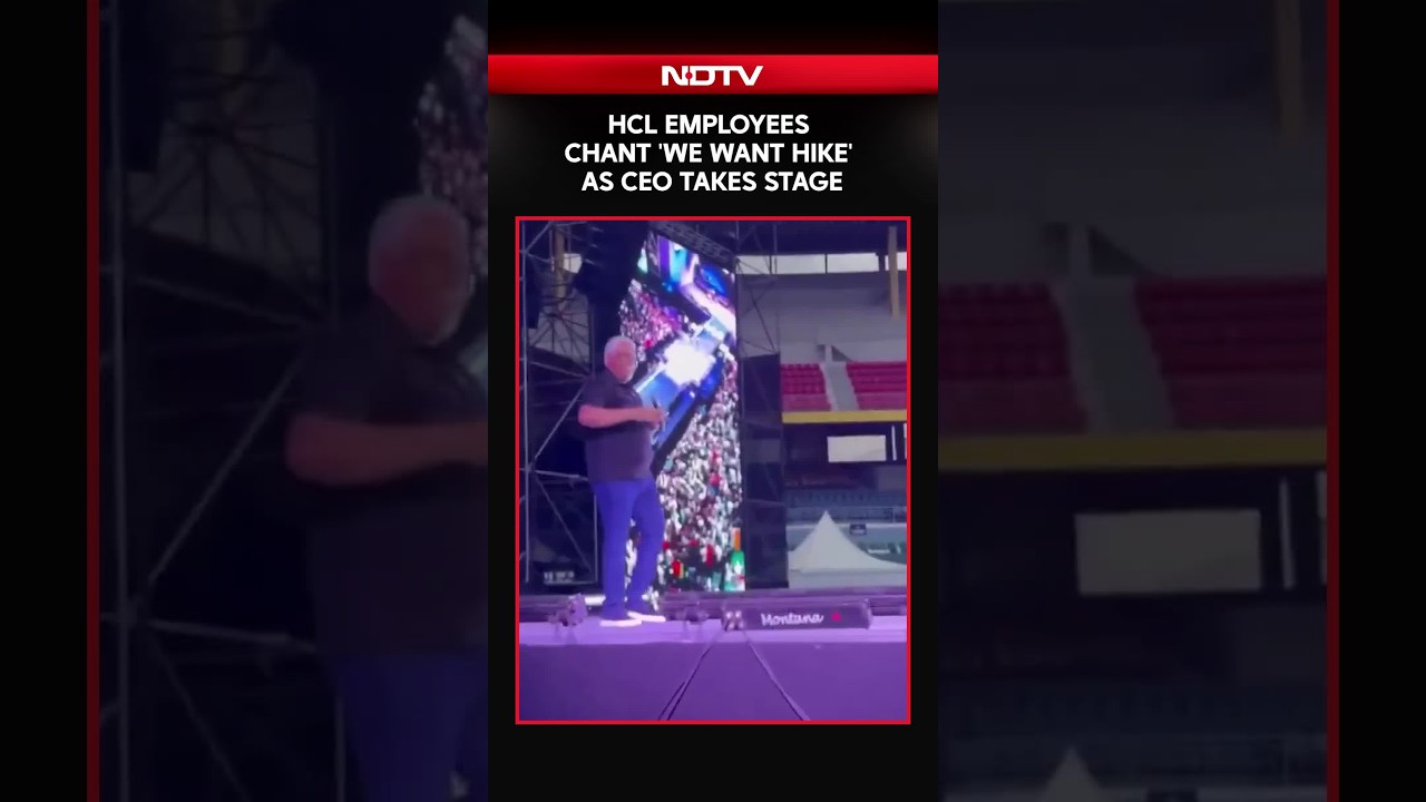 Viral Video: HCL Employees Chant 'We Want Hike' As CEO Takes Stage