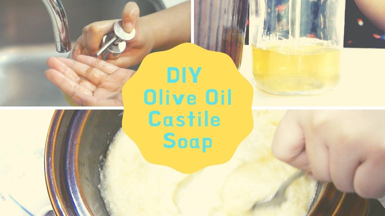 How I Make Castile Liquid Soap (100% Olive Oil)