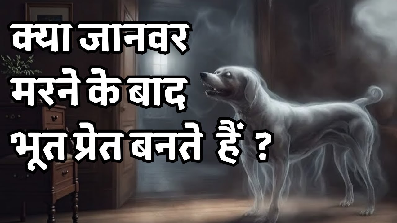 क्या जानवर मरने के बाद भूत प्रेत बनते  हैं  ?