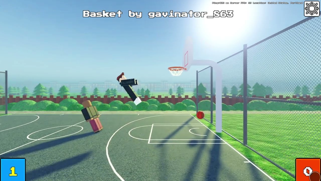 2D Basketball