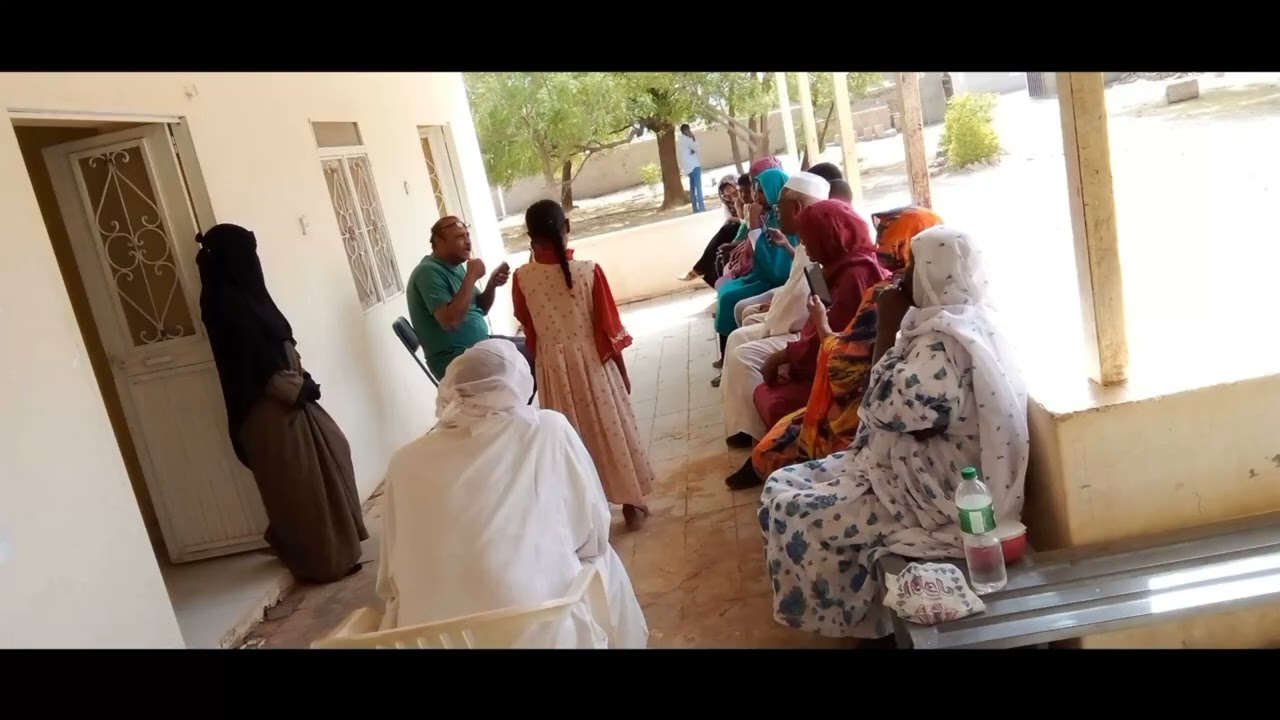 عيادة الريف  وليدة الارادة وإبنة النضال The mobile rural clinic.Determination grown into life