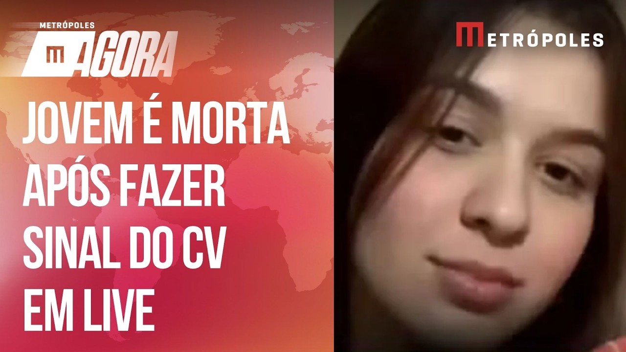 Jovem &eacute; morta a tiros dentro de casa ap&oacute;s fazer sinal do CV em live