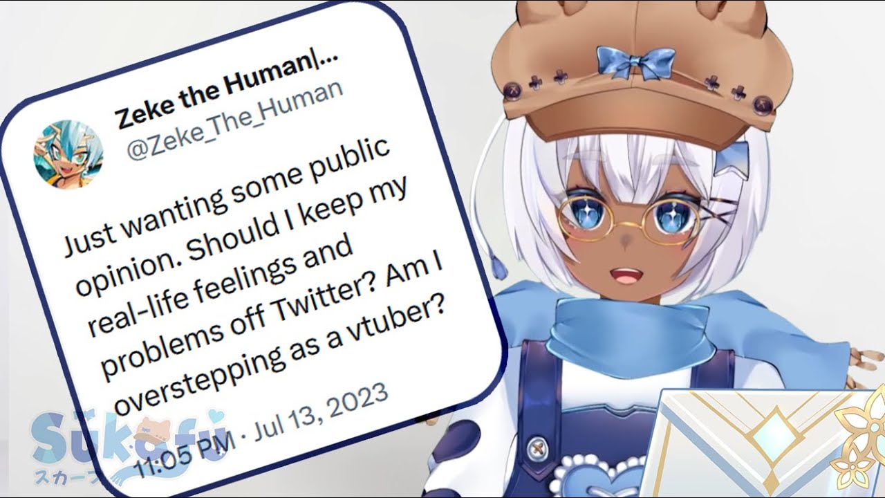 Luna's Sukafu Shiori Answers Vtuber Questions From Twitter | Vtuber Support