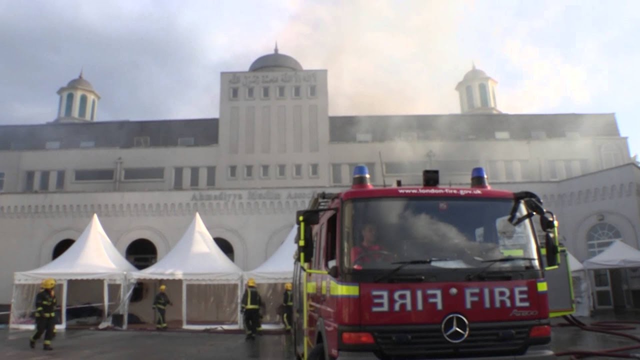 Official Report: Fire incident at Baitul Futuh Mosque