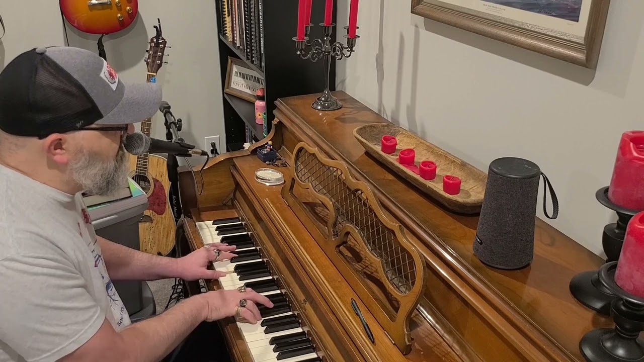 The Blues Man, by Hank Williams, Jr. (cover song) || Scott Christmas, pianist