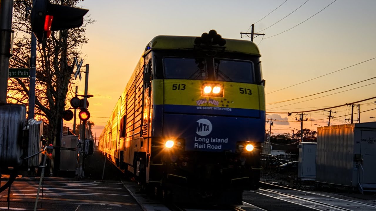 LIRR: Ronkonkoma Line Dual Mode Action at Wyandanch