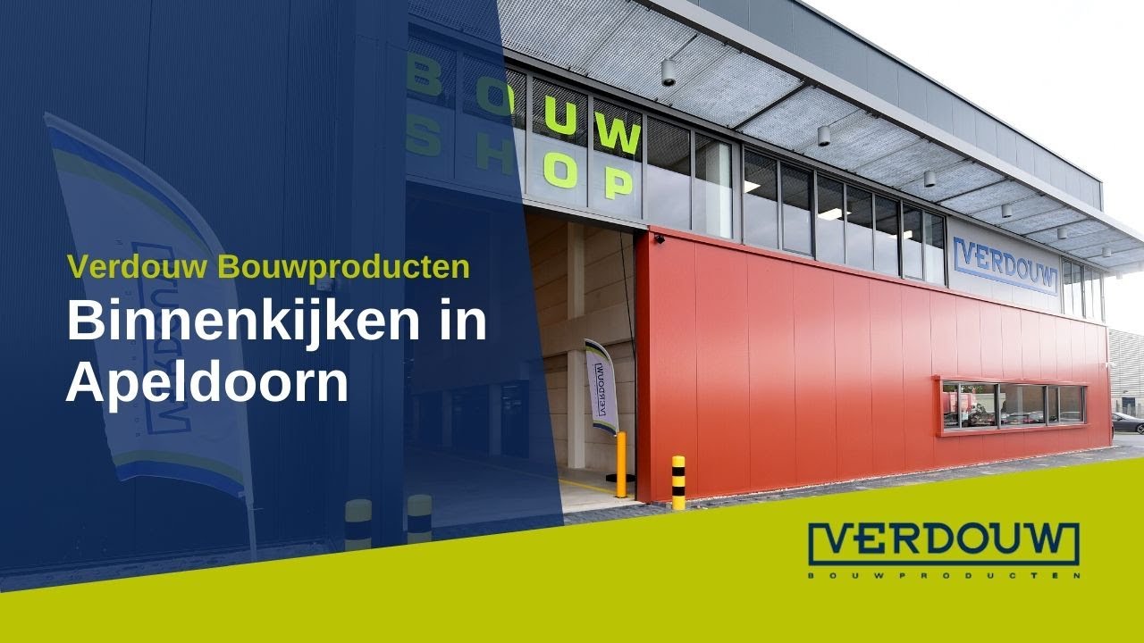 Bouwmaterialen & Bouwmarkt in Apeldoorn! 📺 - Verdouw Bouwproducten