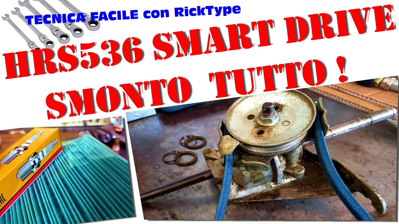 Rasaerba mulching Honda smonto tutto per revisione straordinaria HRS Smart Drive