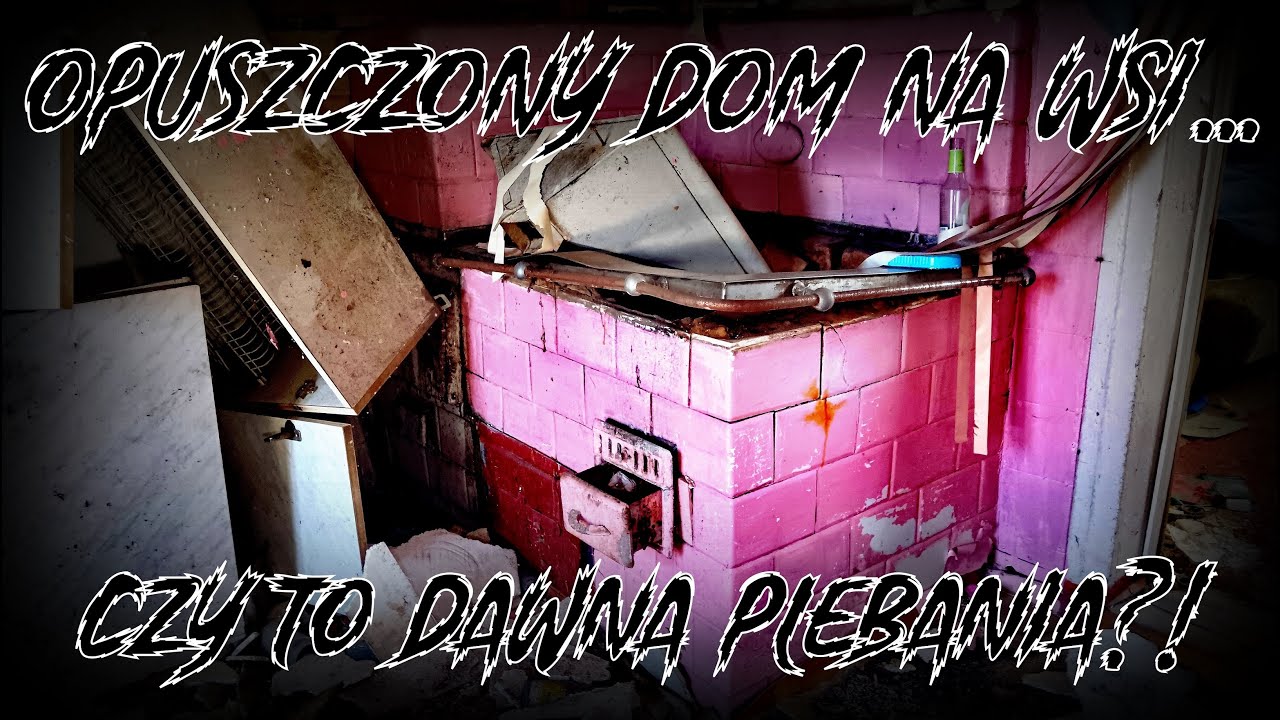 Opuszczony dom na wsi! Czy była tu dawniej plebania?! - Urbex!