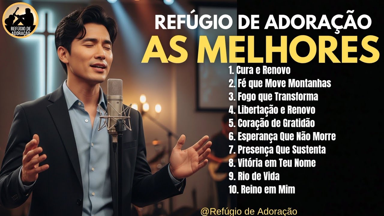 Refúgio de Adoração - As Melhores Músicas | Música Gospel | Seleção Gospel