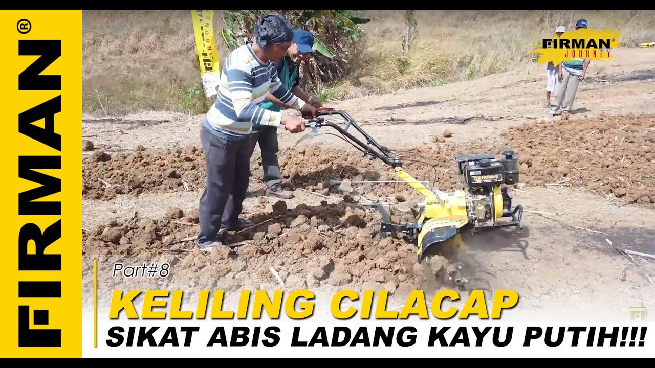 LADANG KAYU PUTIH DIHAJAR BAJAK MINI FIRMAN!! | Roadshow Demonstrasi FIRMAN Part #07