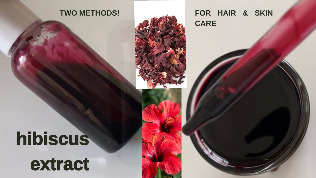 DIY: HOW TO MAKE HIBISCUS EXTRACT FOR YOUR COSMETICS FORMULATIONS | TWO WAYS