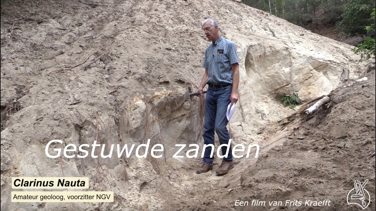 Scheefstelling aardlagen Ravijn Nijverdal