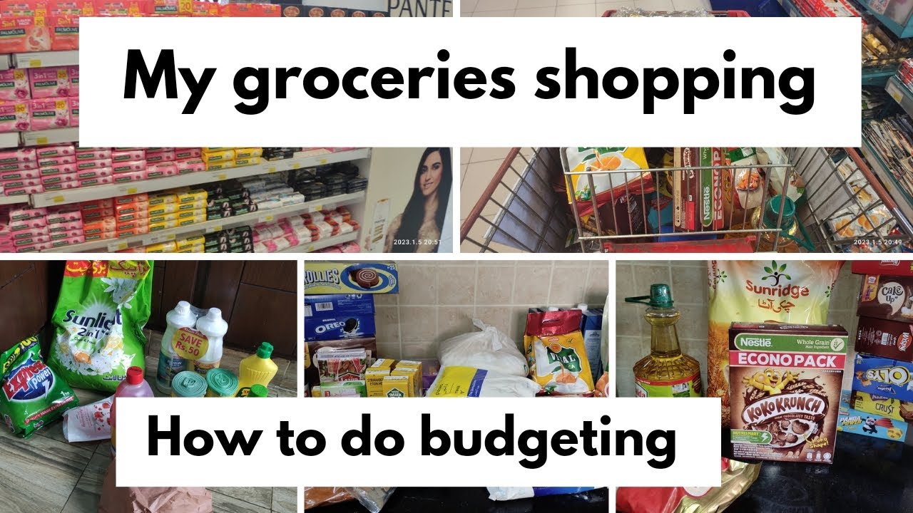 my groceries shopping || how to do budgeting || how to do grocery