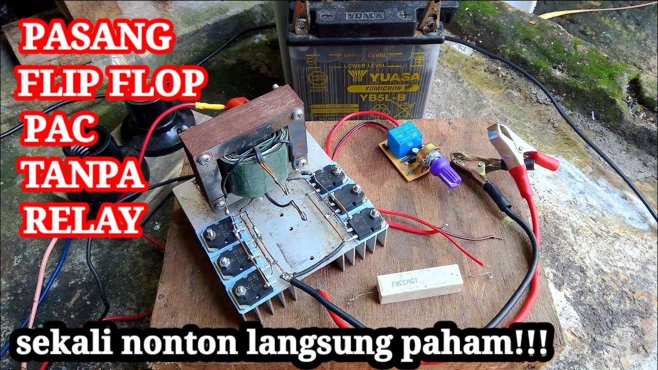 CARA PASANG FLIP FLOP SETRUM PAC TANPA RELAY
