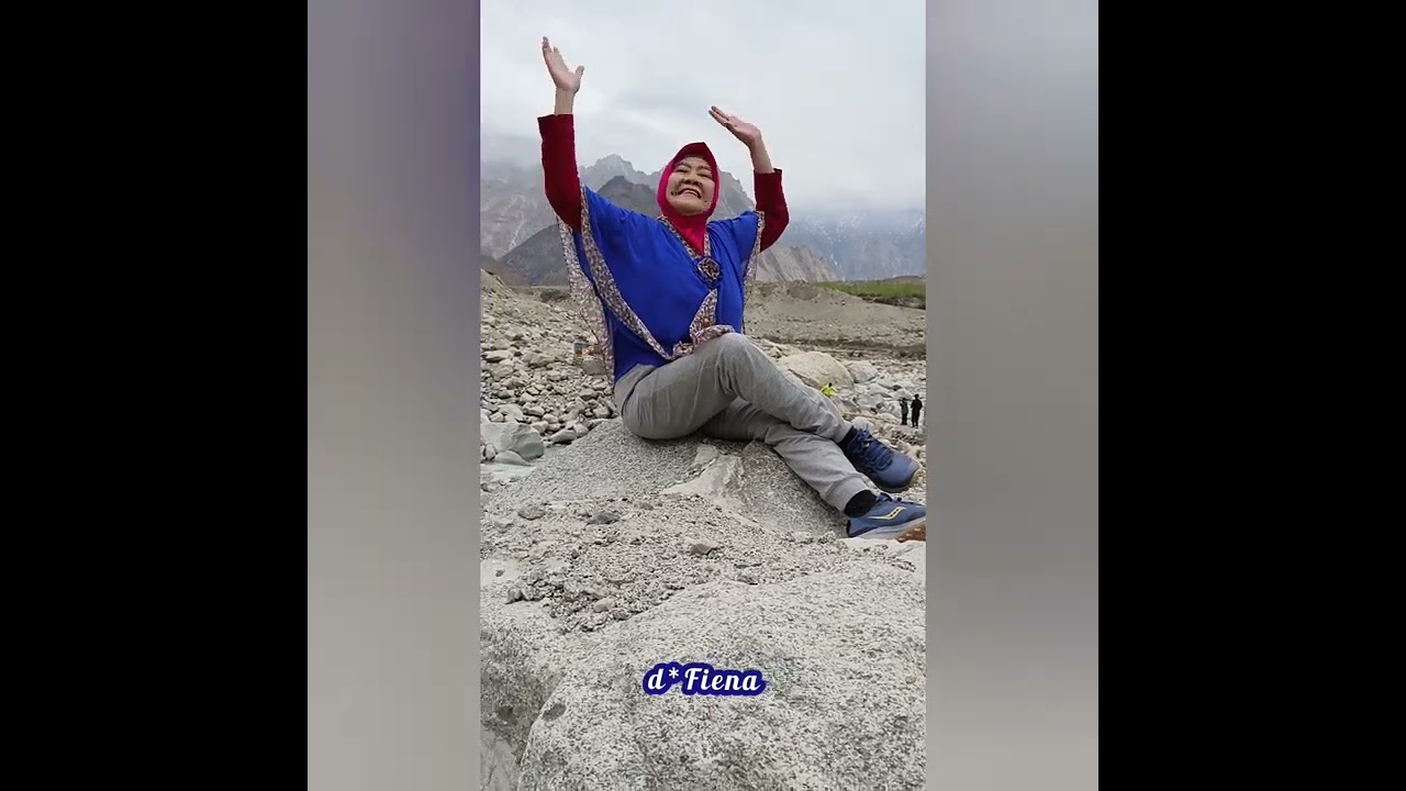 perjalanan ke Rainbow Bridge HUNZA GILGIT BALTISTAN PAKISTAN