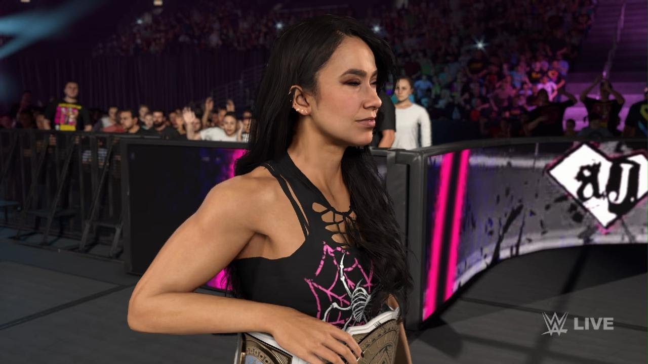 WWE 2K26-AJ Lee Vs Bayley