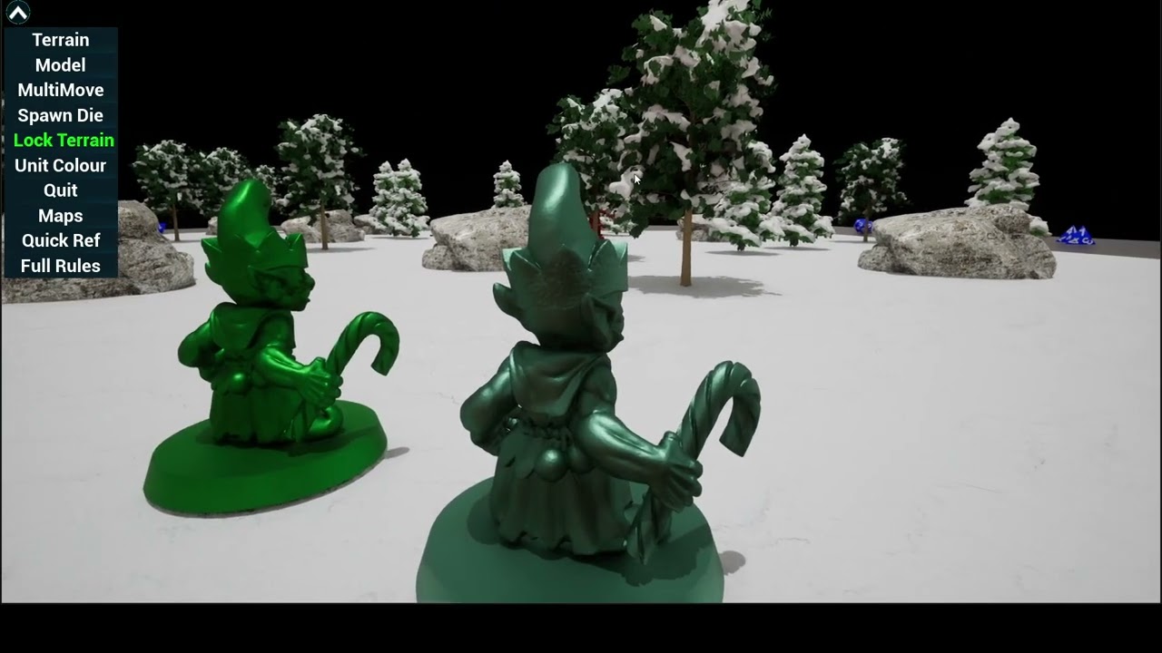 North Pole Defenders vs Greedy Gobos - Space Weirdos on Wartop