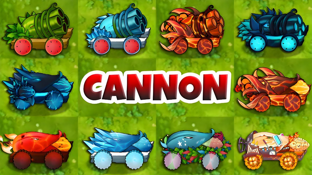 PVZ 1 Fusion 3.0 Challenge - All CANNON Plants Fusion Mod Vs Obsidian Gargantuar - Who Will Win?
