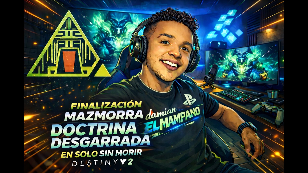 Mazmorra Doctrina Desgarrada Solo Sin Morir Destiny 2 - #damianelmampano #destiny2 #gameplay #gamer