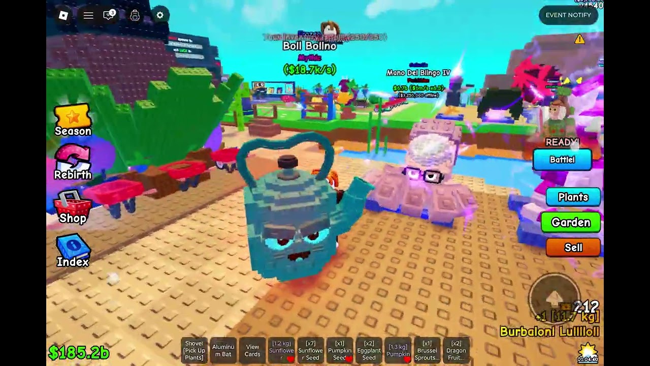 Roblox plant VS brainrot