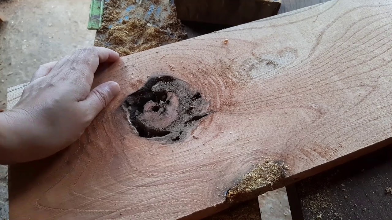 tambal lubang pada kayu | trik aplikasi wood filler |  imprawoodfiller | woodworker