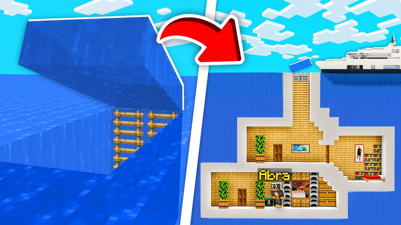 MOJA PODWODNA TAJNA BAZA w JEZIORZE AGENTIXA w Minecraft!