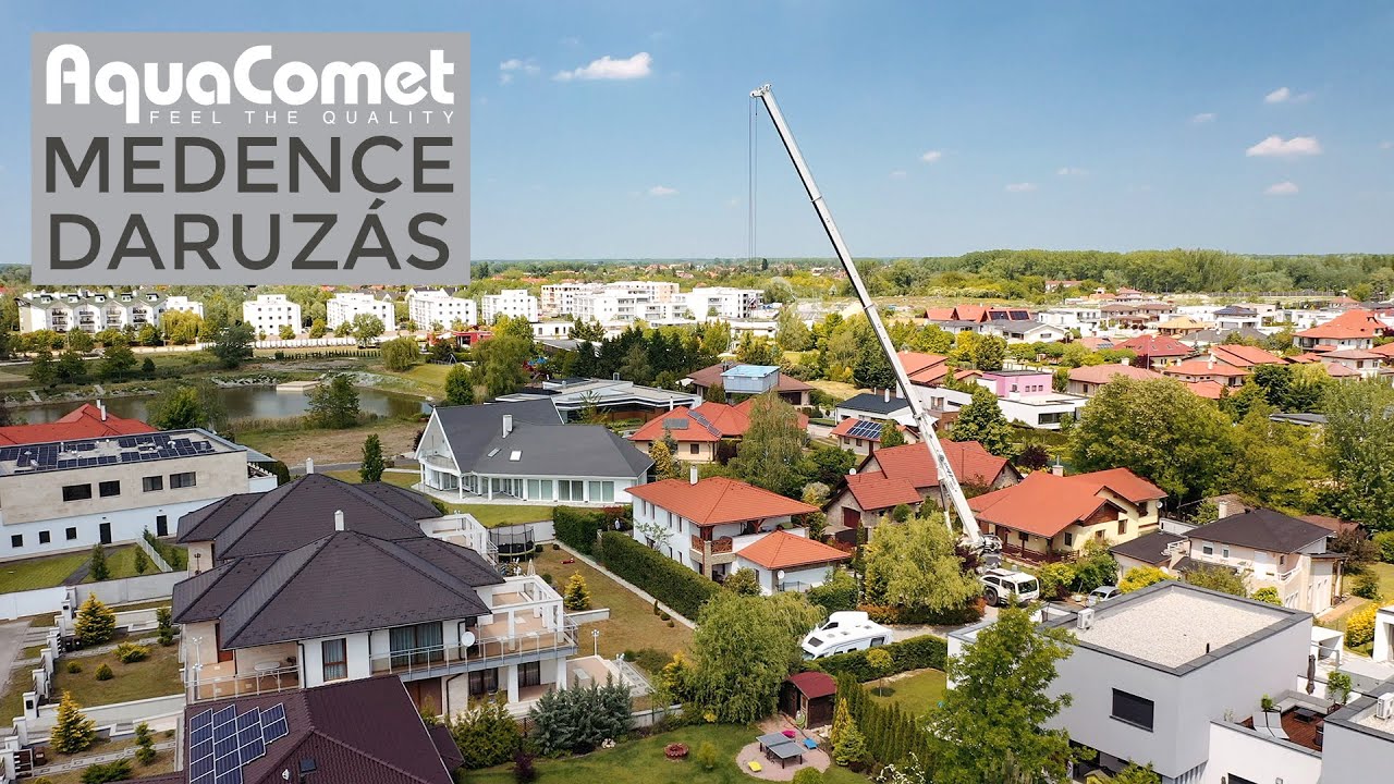 Aquacomet Medence daruzás