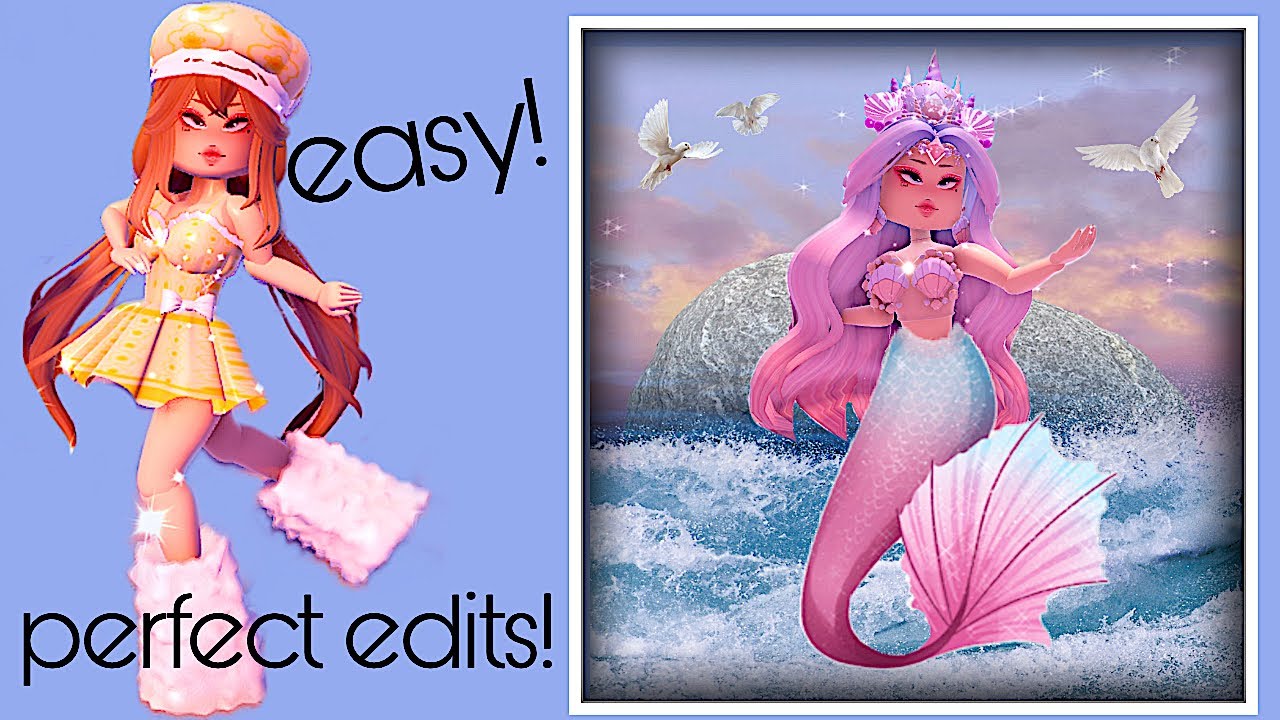 how to easily edit photos for Royale High!