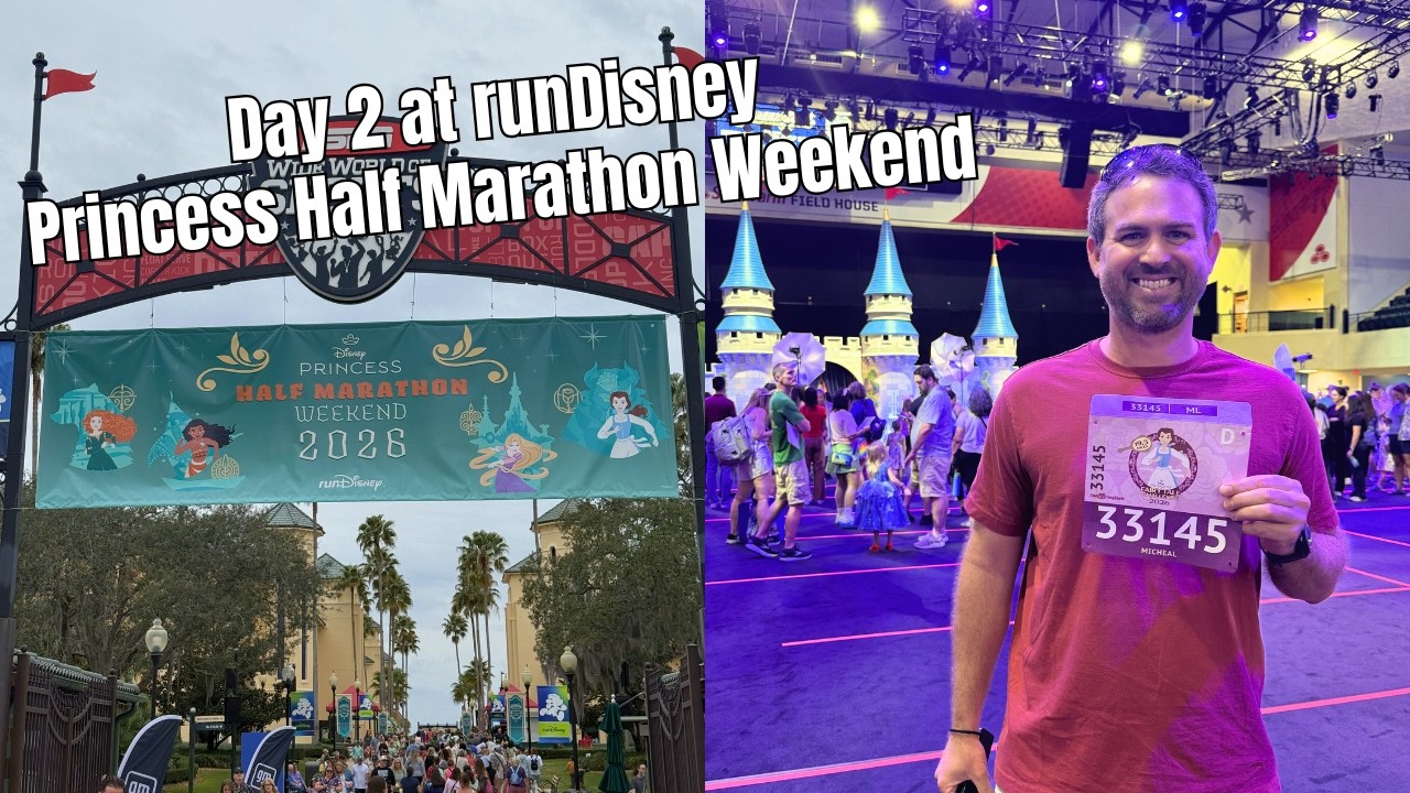 Выставка RunDisney Princess Half Marathon Expo, день 2 — Как быстро я смогу забрать свой номер уч...
