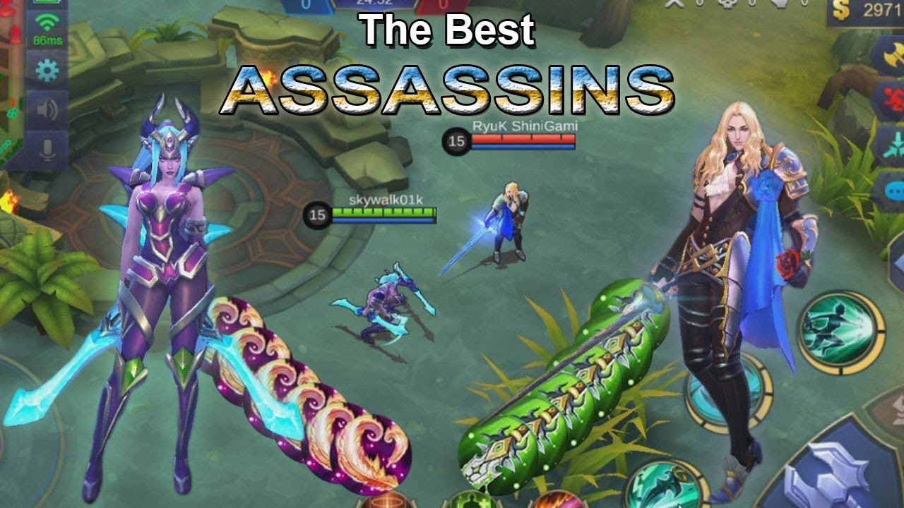 KARINA VS LANCELOT - THE BEST ASSASSIN MOBILE LEGENDS