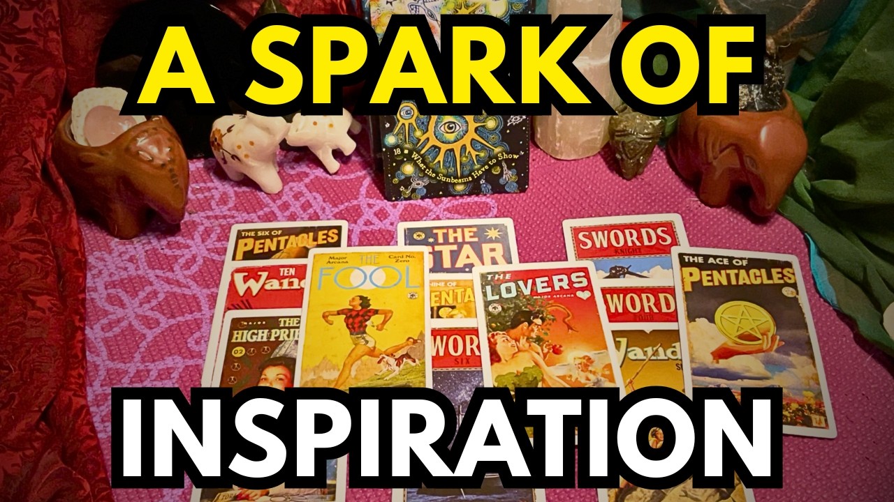 A Spark of Inspiration! Embrace It! Explore it! This is important to your path...