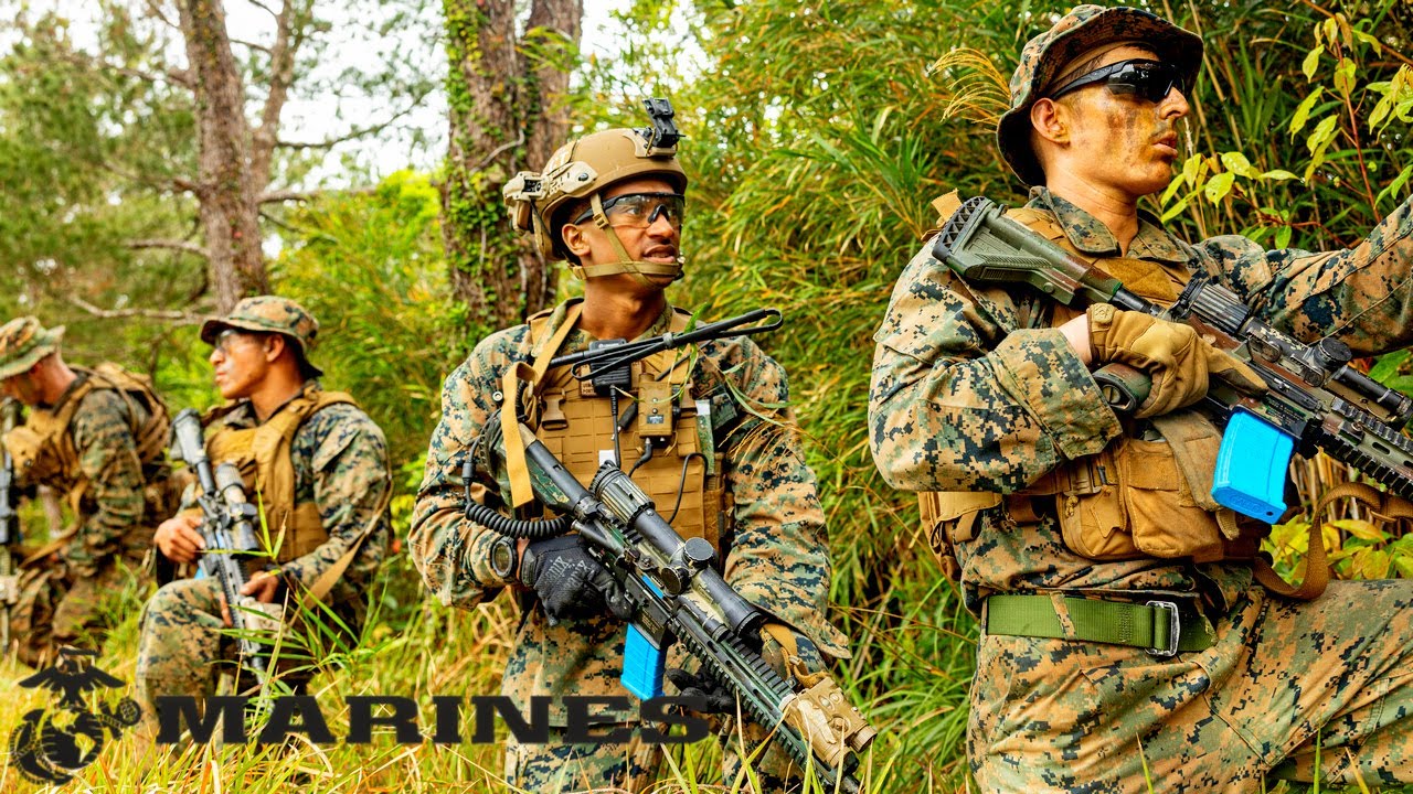U.S. Marine Corps: Rifle Squad Competition at Camp Hansen, Okinawa, Japan