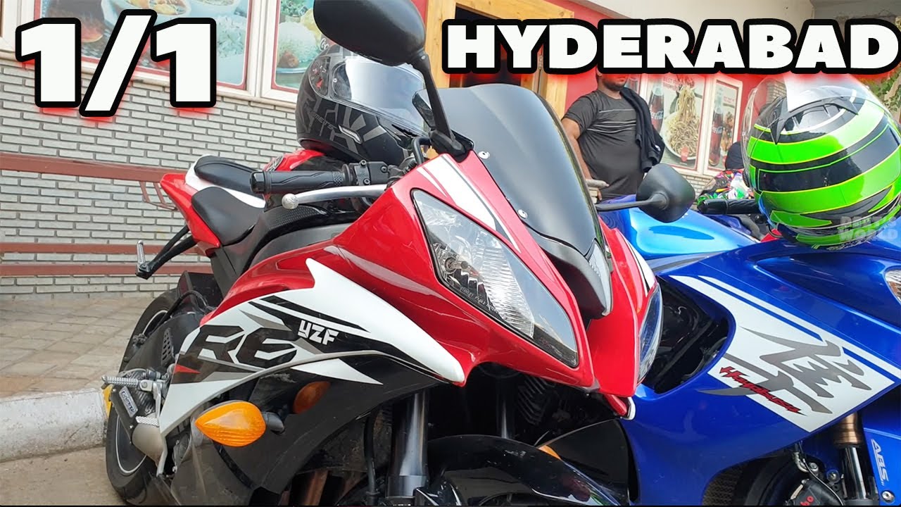 HAVOC ANGELS HYDERABAD - SUPERBIKES HILL PARK BREAKFAST RIDE ft. Yamaha R6 (1/1 HYDERABAD)