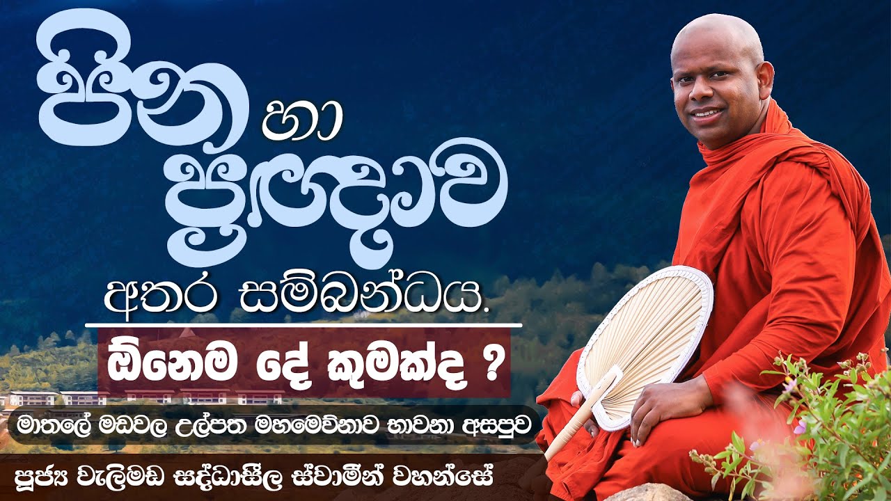 පින හා ප්‍රඥාව අතර සම්බන්ධය ඕනම දේ කුමක්ද? | Venerable Welimada Saddaseela Thero