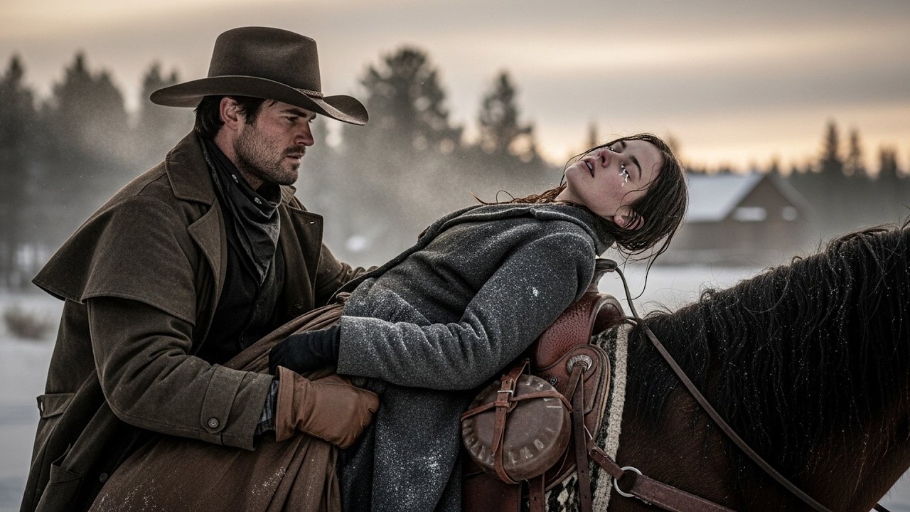 The Cowboy Found Her Unconscious in a Snowbank, He Saved Her Life and She Saved His Soul