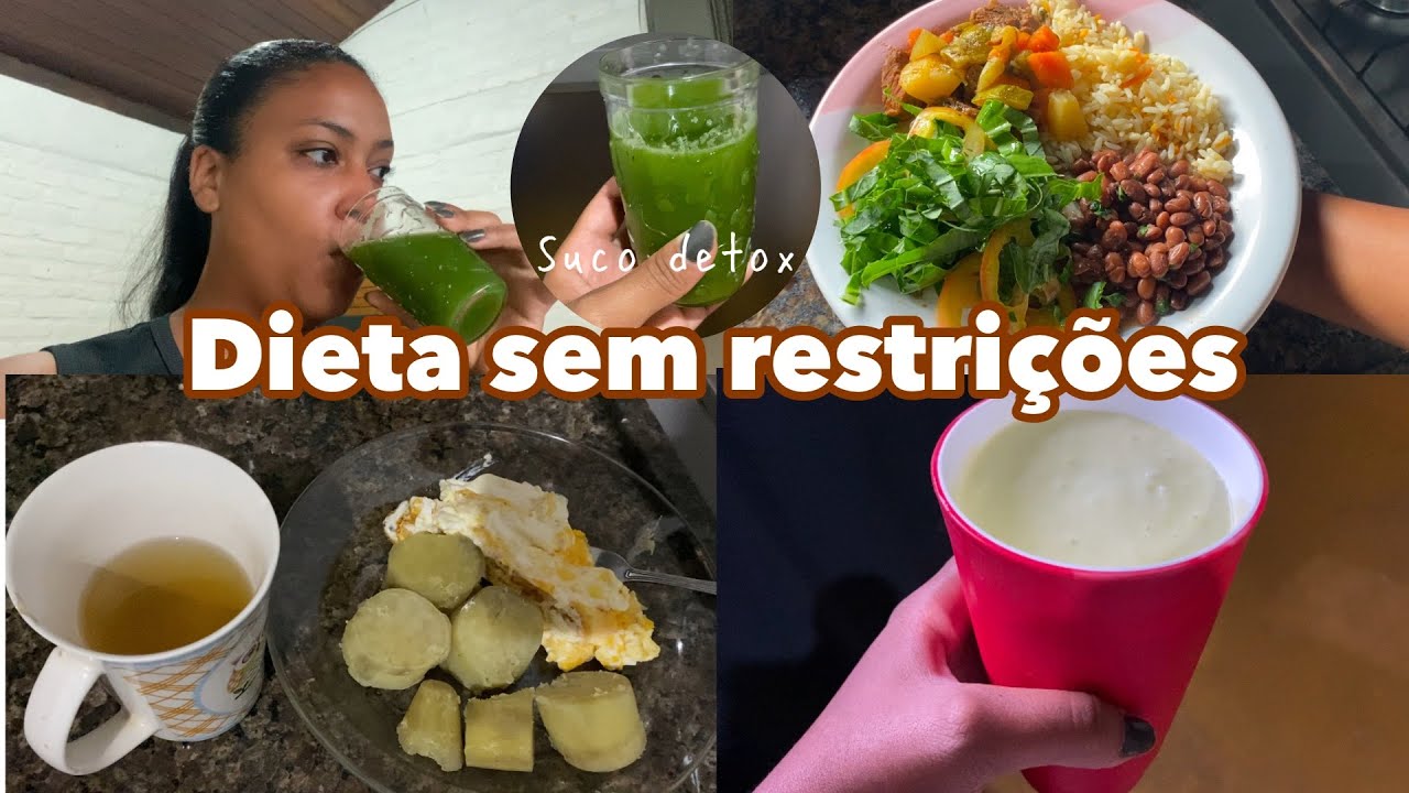 DIÁRIO DA DIETA #4: Minha alimentação sem restrições- suco detox de couve