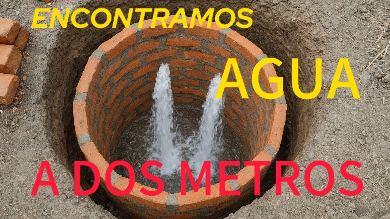 CAVANDO POZO DE AGUA .PASO A PASO .                    1°  PARTE  . #pozo  #agua 