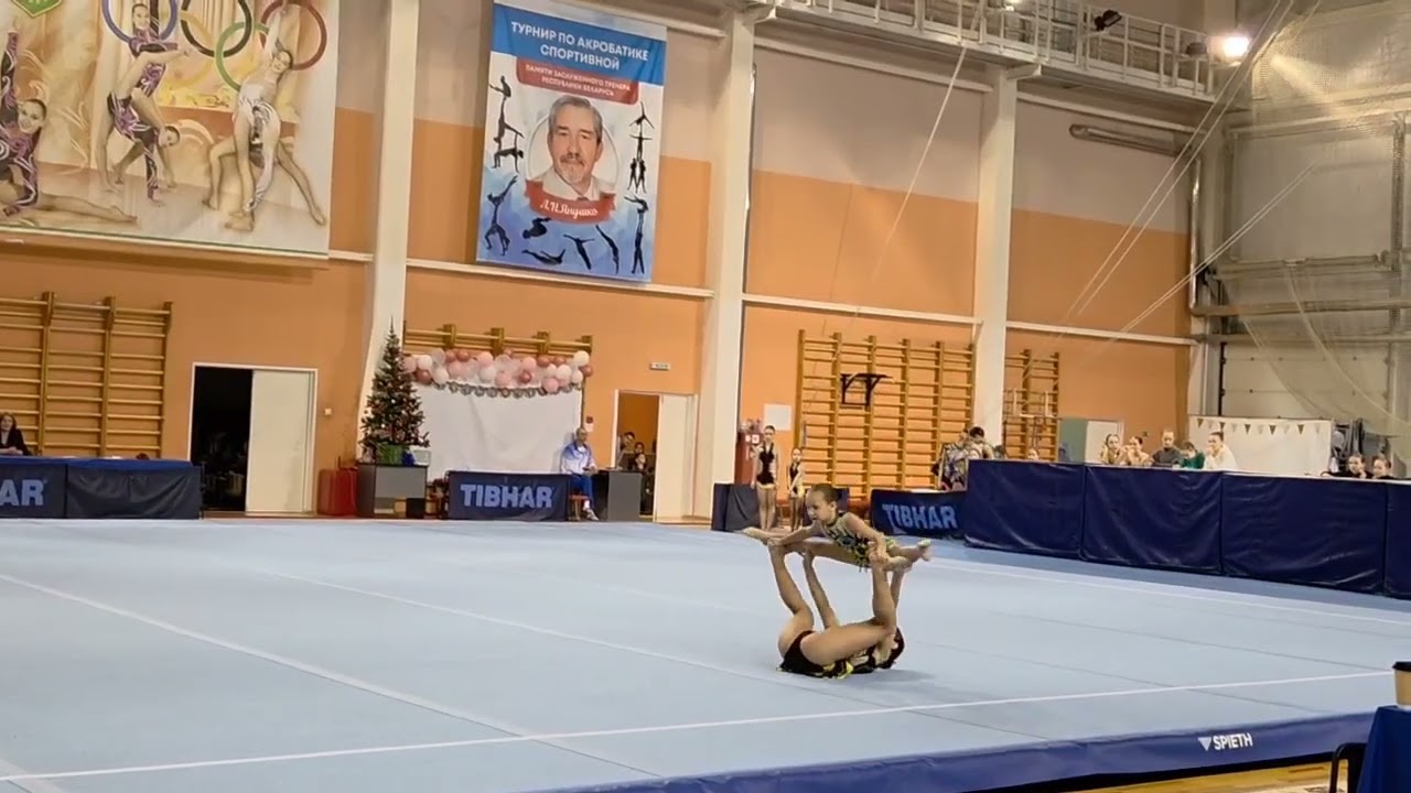 ЖП 3 спортивный разряд, Безродная Дарина - Дзотова Каталея, КРОО ФСА, Балансовое упражнение